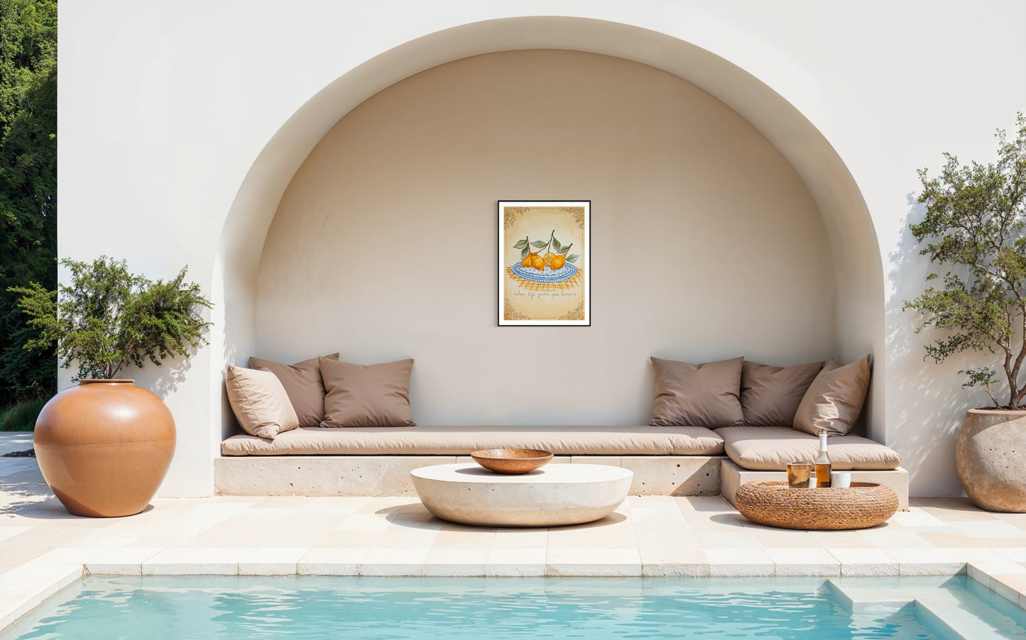 Art Print 478 - Sorrento Collection by Natasha Prévost