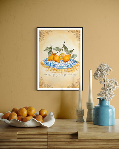 Art Print 478 - Sorrento Collection by Natasha Prévost