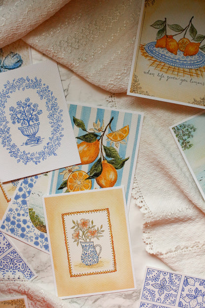 Art Print 483 - Sorrento Collection by Natasha Prévost