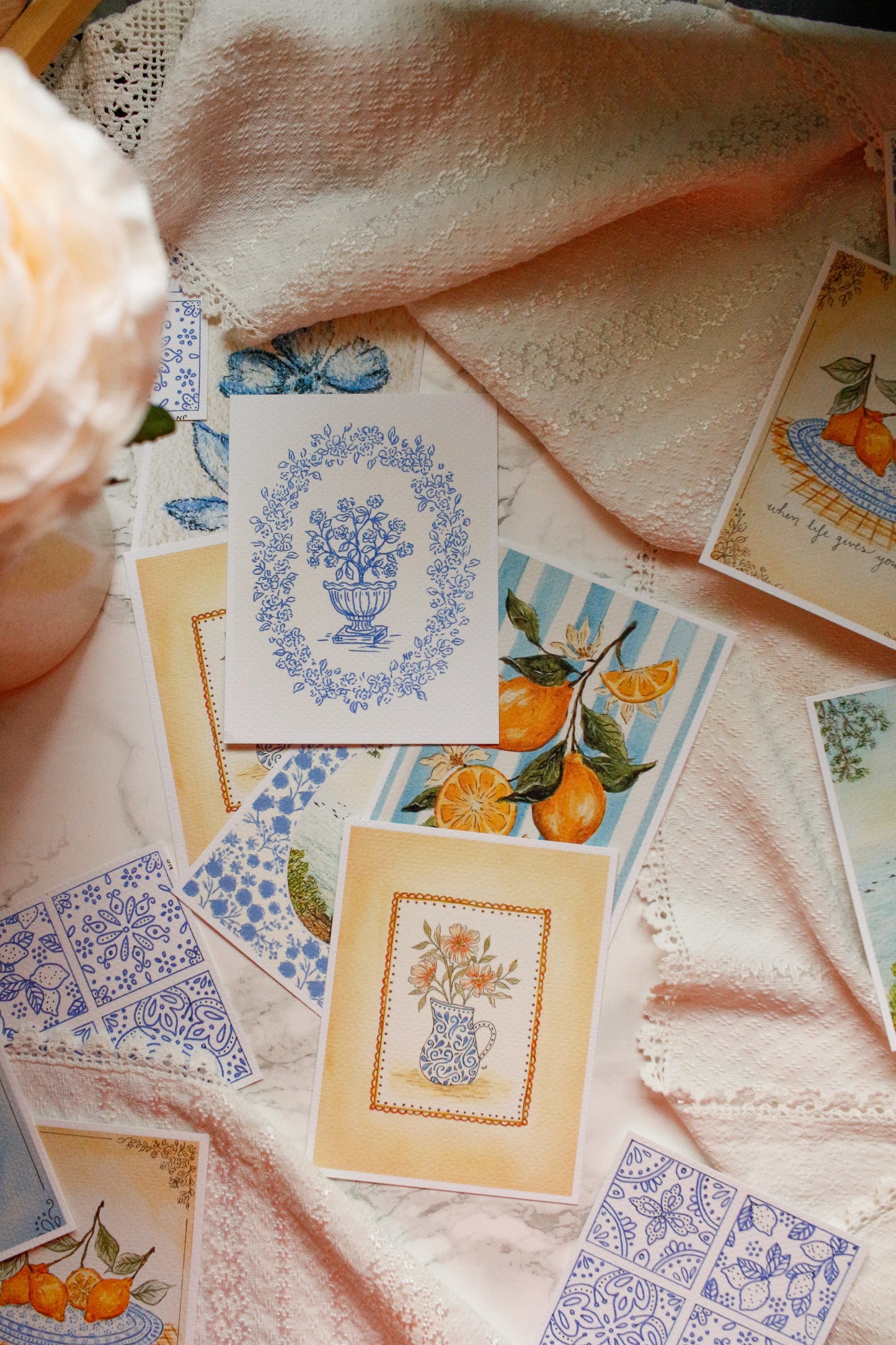 Art Print 480 - Sorrento Collection by Natasha Prévost