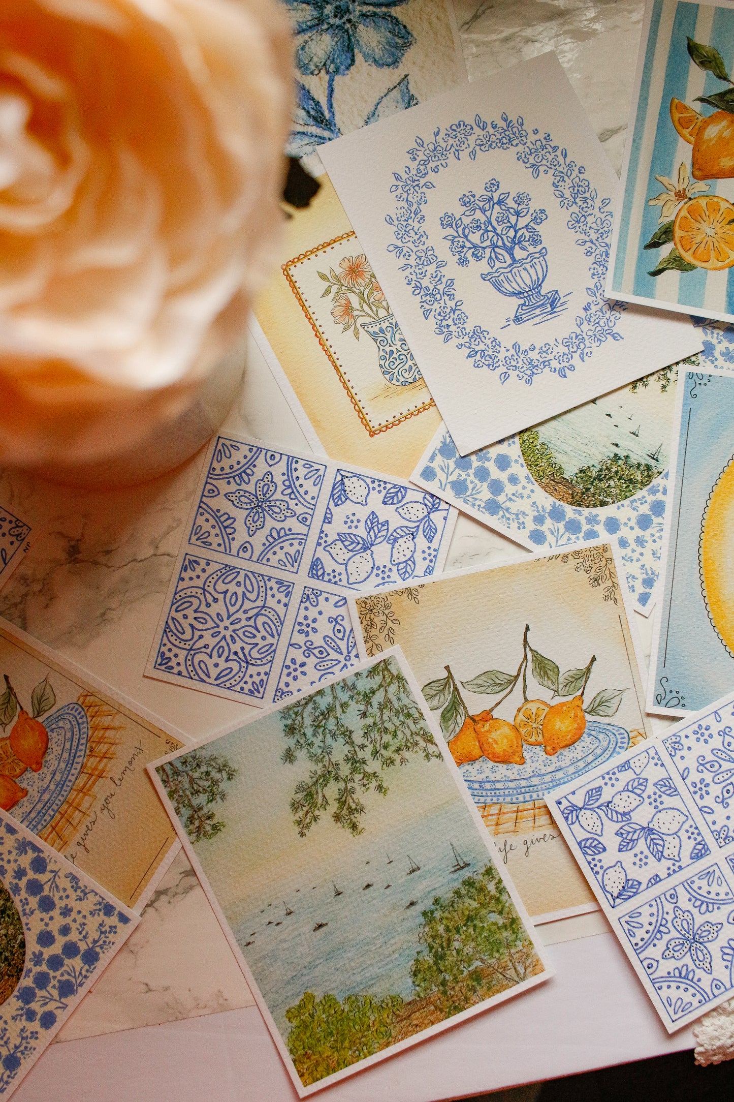 Art Print 480 - Sorrento Collection by Natasha Prévost