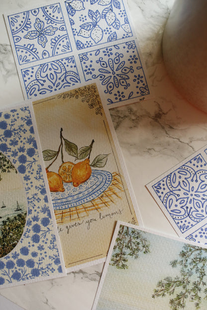 Art Print 484 - Sorrento Collection by Natasha Prévost