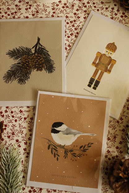 Art Print / Postcard sets with Envelope - 4"x6" - Textured Paper by Natasha Prévost