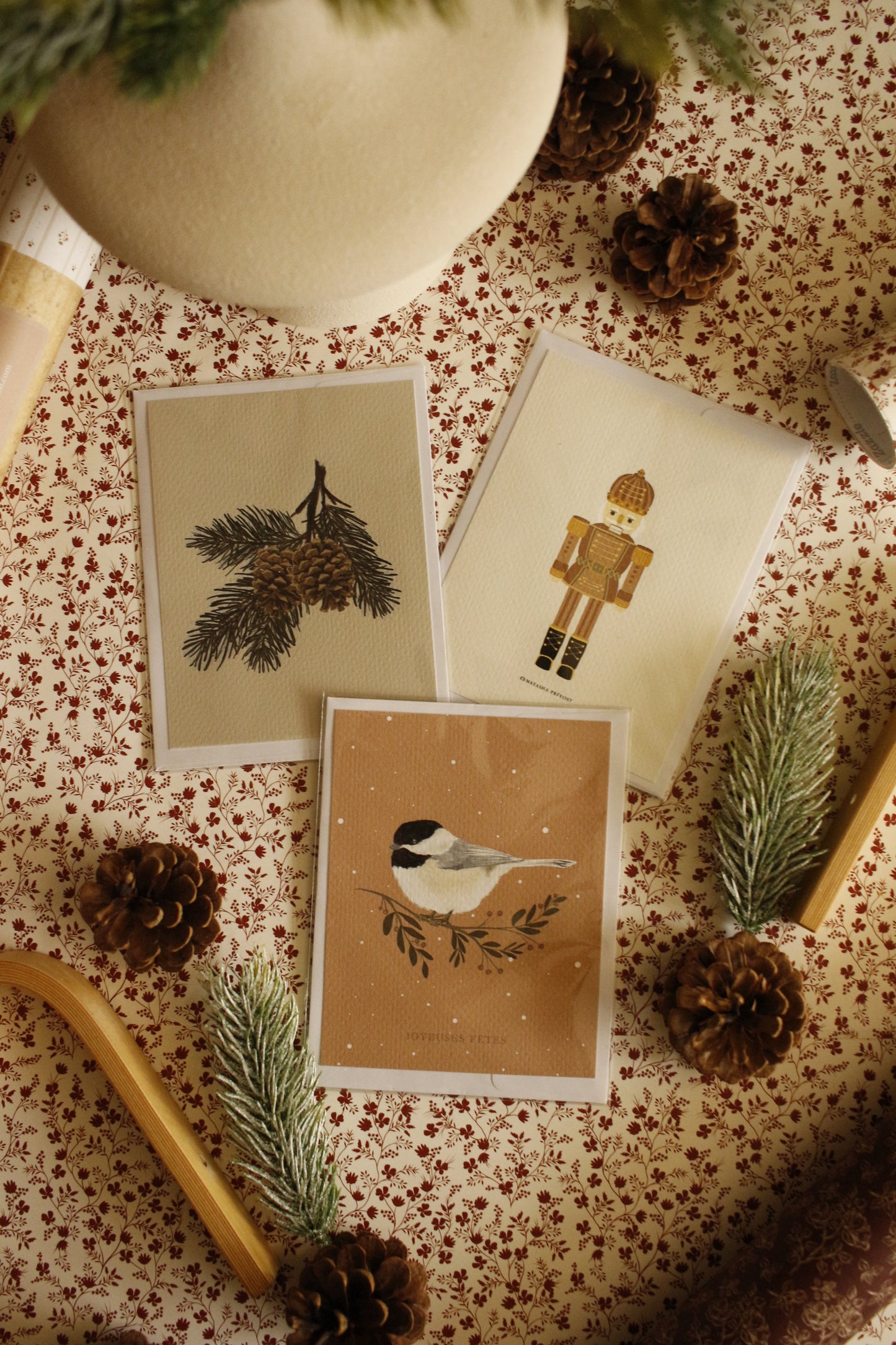 Art Print / Postcard sets with Envelope - 4"x6" - Textured Paper by Natasha Prévost