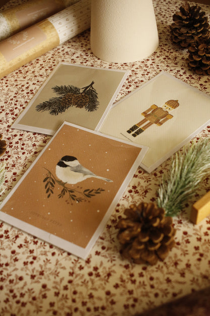 Art Print / Postcard sets with Envelope - 4"x6" - Textured Paper by Natasha Prévost