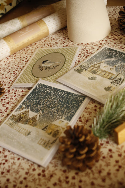 Art Print / Postcard sets with Envelope - 4"x6" - Textured Paper by Natasha Prévost