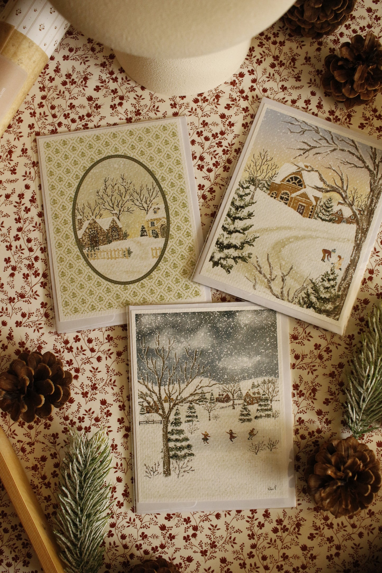 Art Print / Postcard sets with Envelope - 4"x6" - Textured Paper by Natasha Prévost