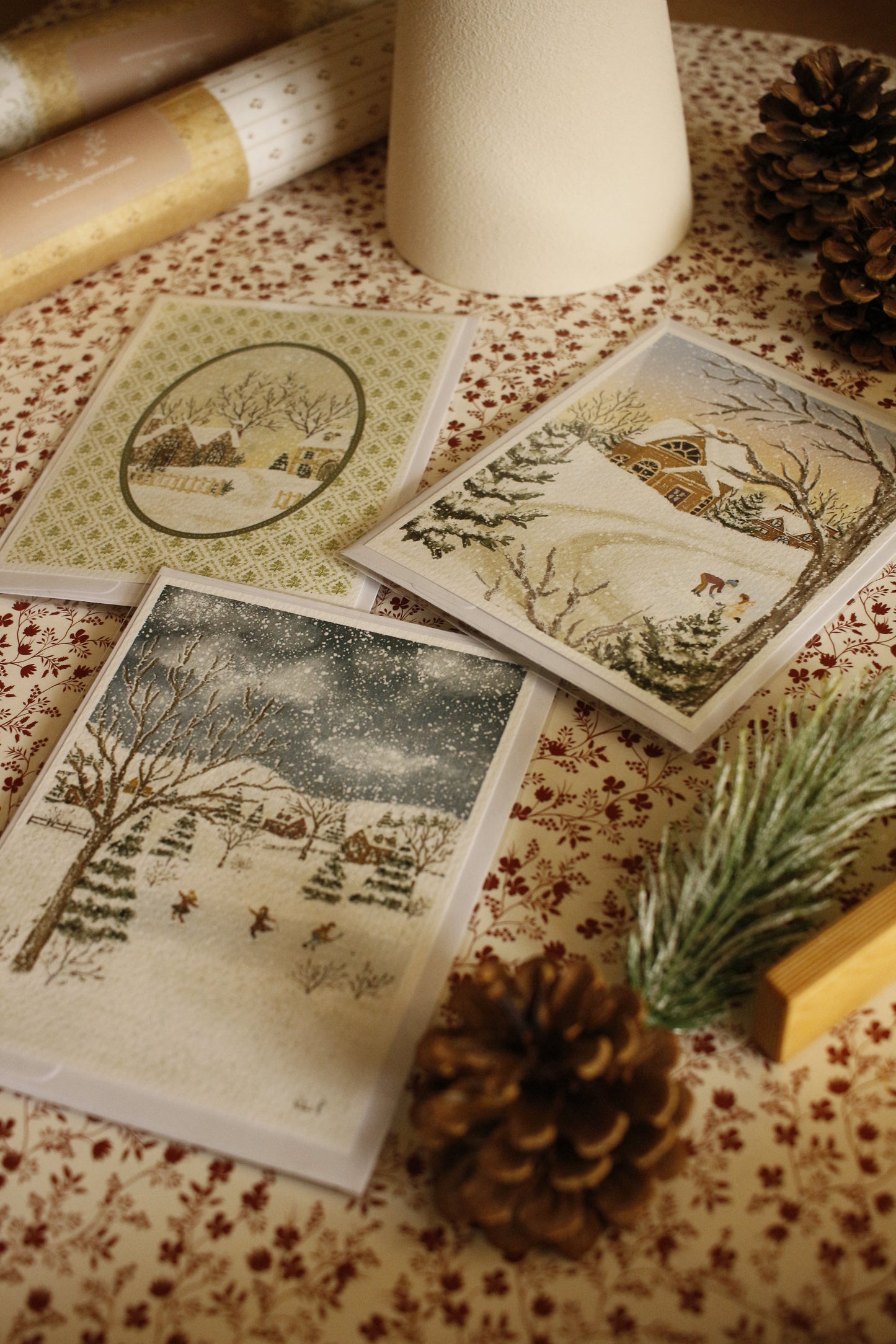 Art Print / Postcard sets with Envelope - 4"x6" - Textured Paper by Natasha Prévost