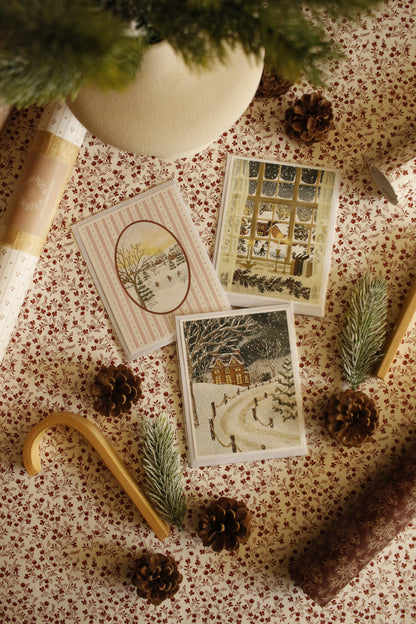 Art Print / Postcard sets with Envelope - 4"x6" - Textured Paper by Natasha Prévost