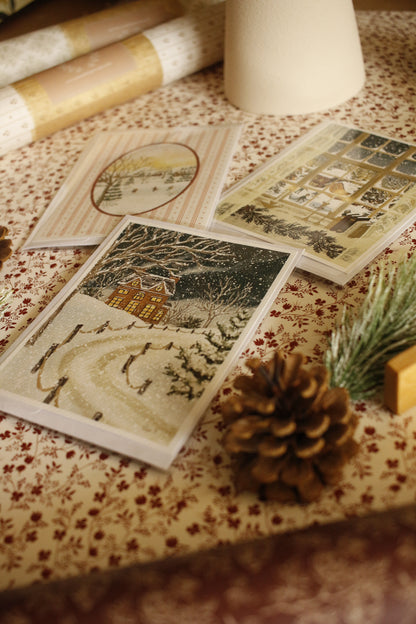 Art Print / Postcard sets with Envelope - 4"x6" - Textured Paper by Natasha Prévost