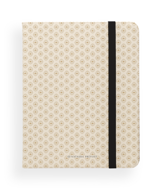 Feuilles & Cadres Vintage iPad Folio