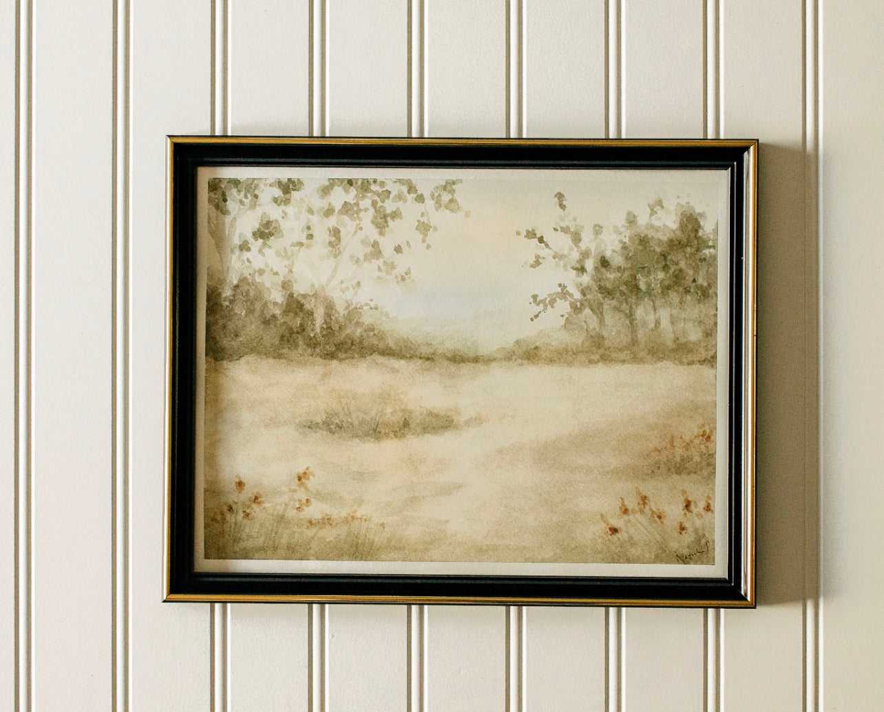 Original Painting - Watercolor Landscape 4 by Natasha Prévost