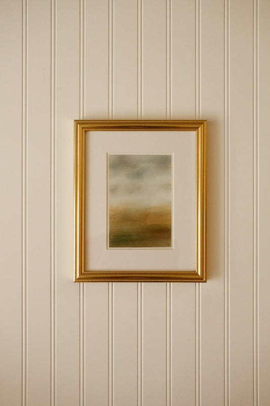 Série gouache & pastel-Paysage 1