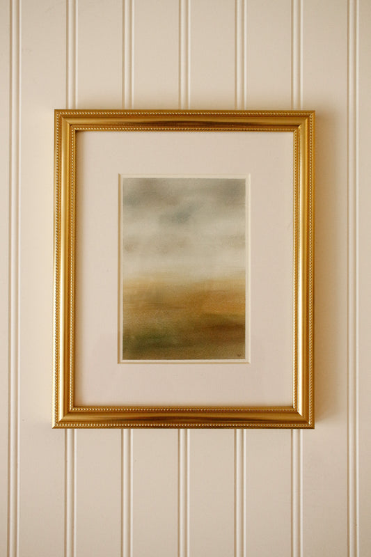 Série gouache & pastel-Paysage 1