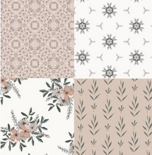 Decorative Clothesline-Flowers & Patterns-16 motifs-3”x4,5”-Ensemble D
