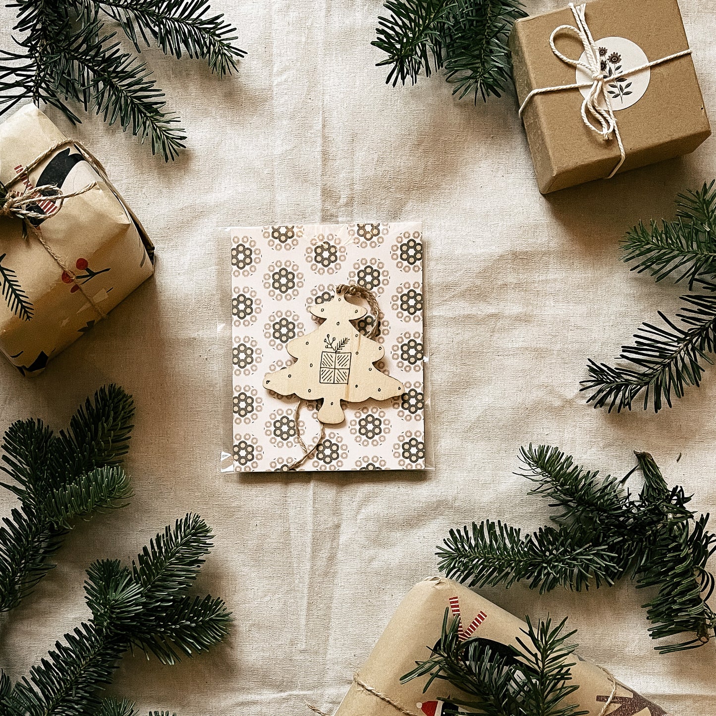 Handmade Wooden Ornament - Multiple Designs