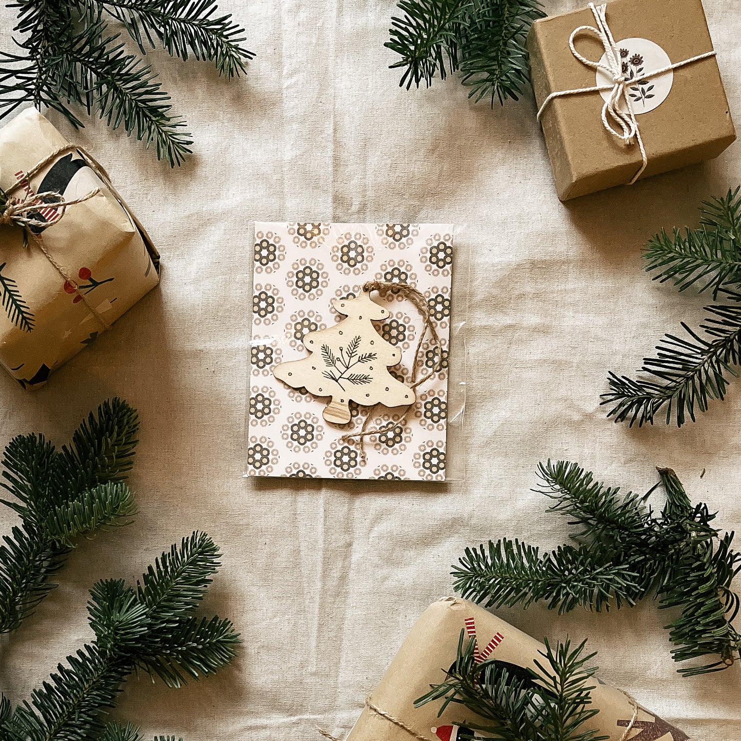 Handmade Wooden Ornament - Multiple Designs