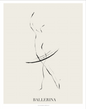 Ballerina Art Print - Colorful Dance Illustration
