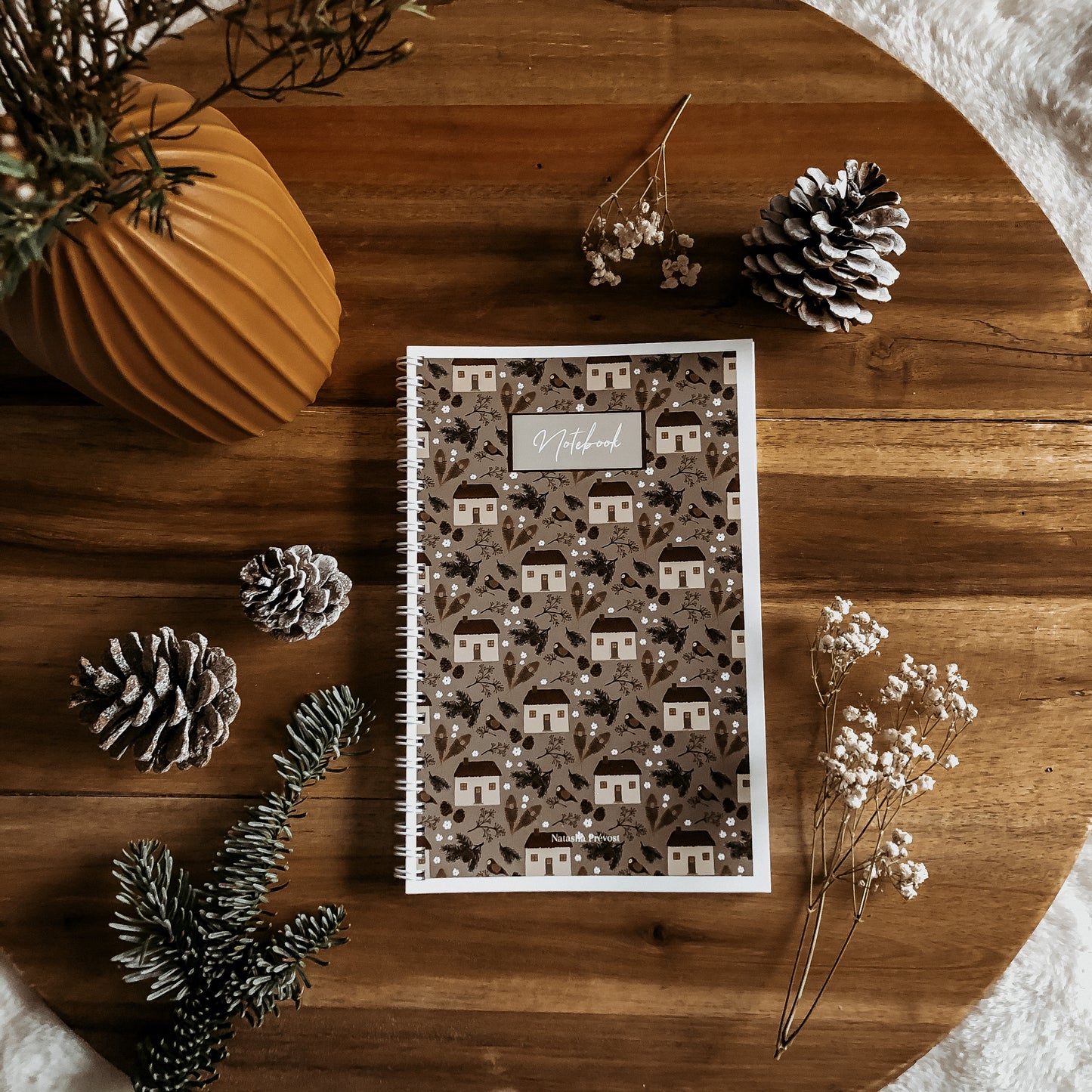 Illustrated Notebook - Country Life by Natasha Prévost