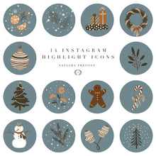 Instagram Highlight Icons-14 illustrations-Holiday Theme