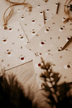 Étiquettes cadeaux-(paquet de 5)-Bonhommes hiver