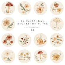 Instagram Highlight Icons-14 illustrations-Flower Fever