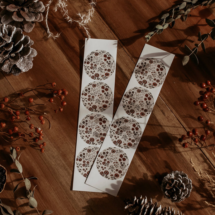 Gift wrapping stickers-Ensemble 6