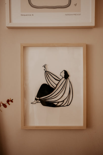 3D Illustration - Confidences (Secrets) by Natasha Prévost