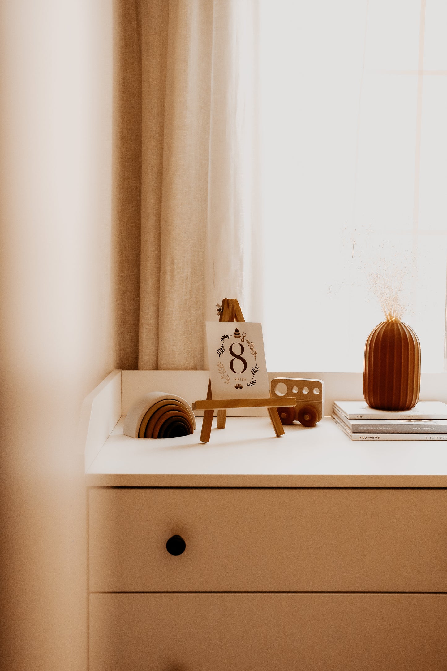 Baby's 12 Months Cards Set - 16 Cards - Unisex by Natasha Prévost