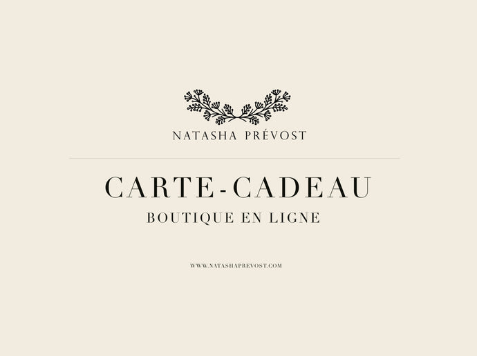 Carte-cadeau physique