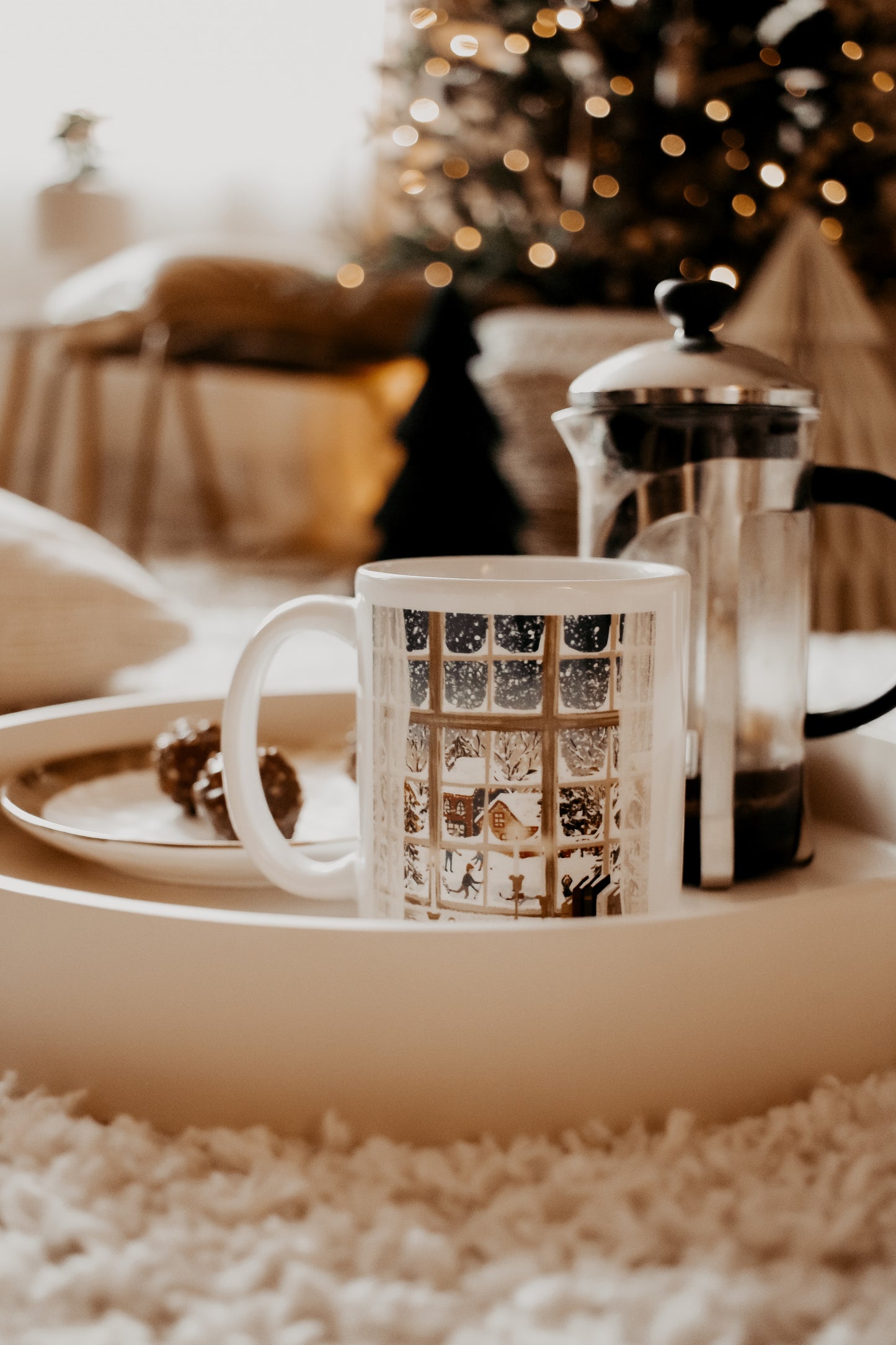 Ceramic Mug - Cozy Christmas by Natasha Prévost