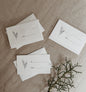 Mini Cards & Envelopes - Pack of 4 - Leaf Branch 1 by Natasha Prévost