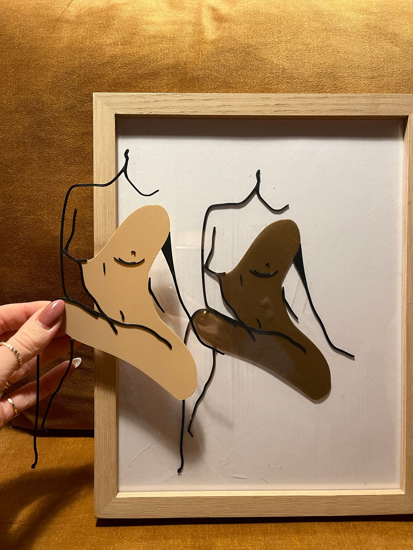 3D Illustration - Heartstrings by Natasha Prévost