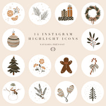Instagram Highlight Icons-14 illustrations-Holiday Theme