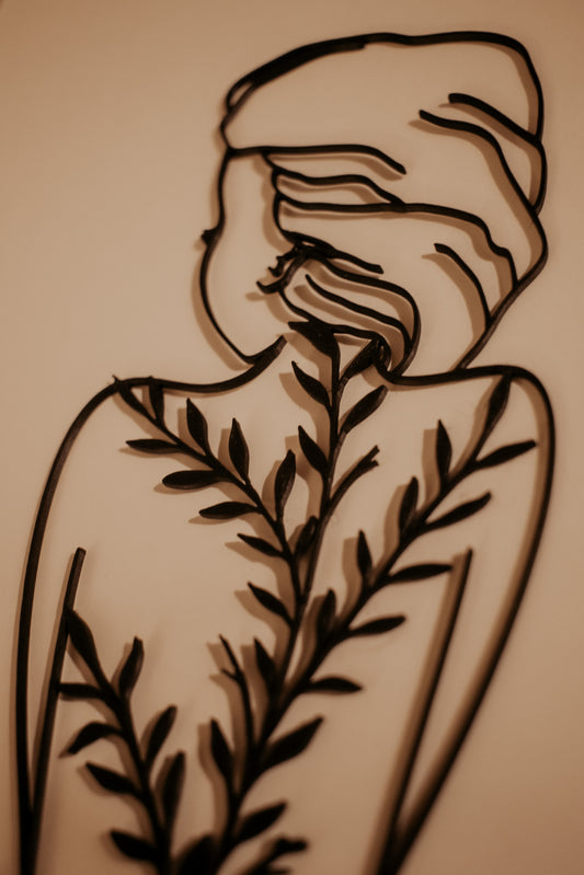 3D Illustration - Tattoo Lady by Natasha Prévost