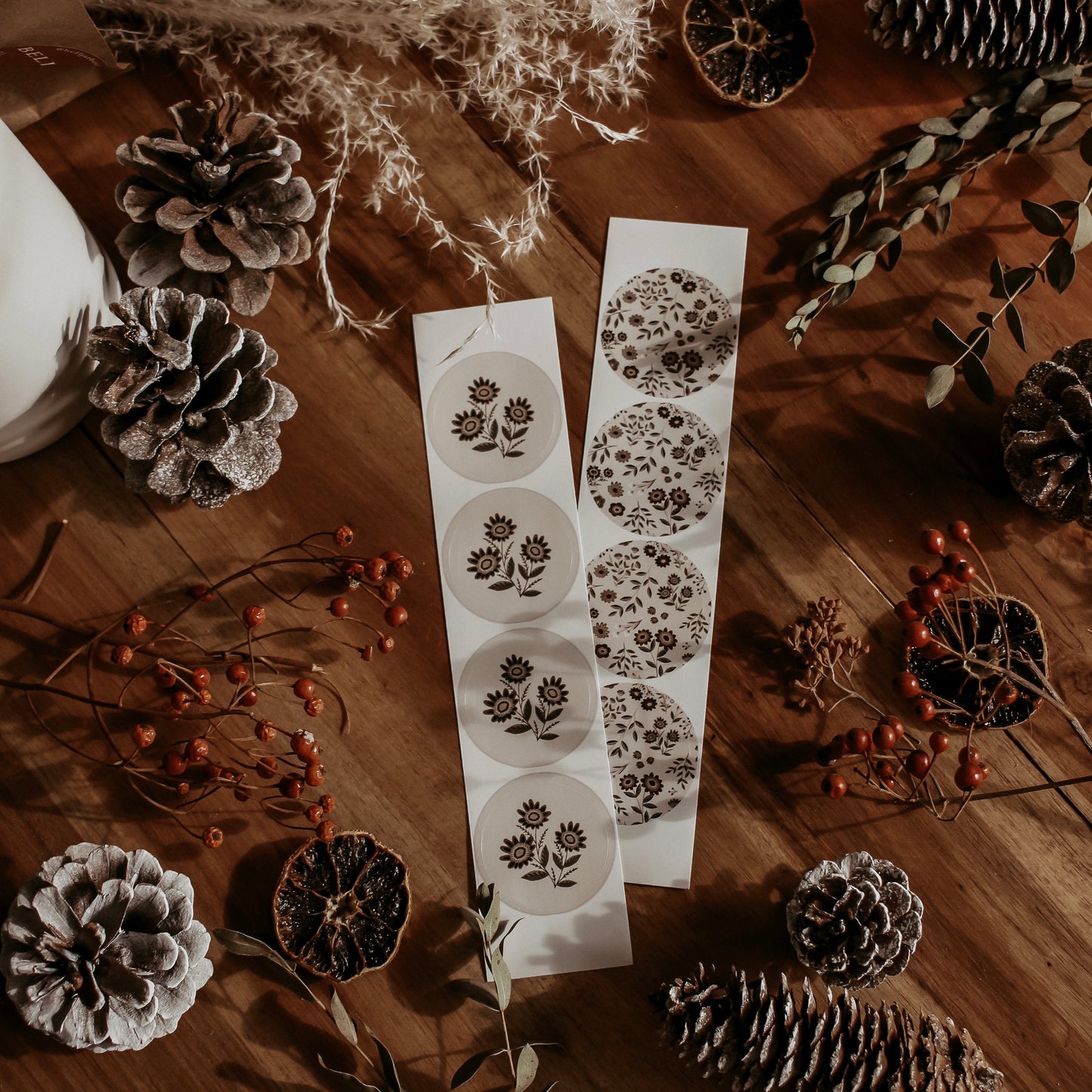 Gift wrapping stickers-Ensemble 4