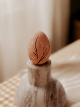 Oeuf décoratif peint à la main-No.1