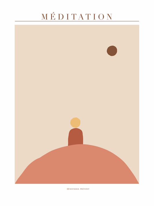 Print 223-Meditation