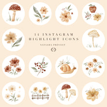 Instagram Highlight Icons-14 illustrations-Flower Fever