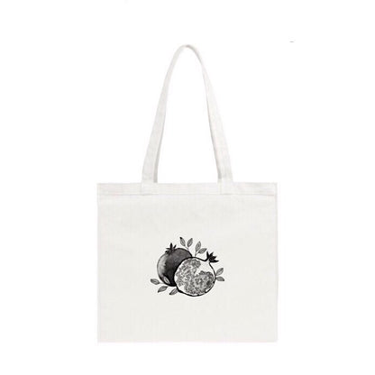 Bag-Environmentally Friendly Classic Cotton Tote Bag-Pomegranate