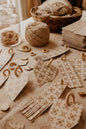 Banner with Illustrated Cardboard & Wooden Rings - 9 Pieces - Pattern 1 by Natasha Prévost