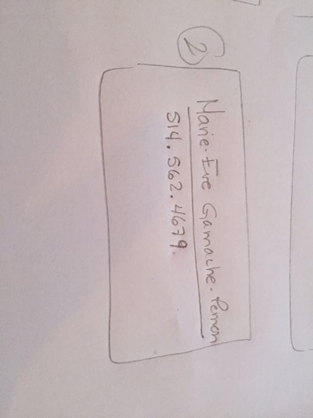 CMI- Carte d’affaire personnalisée recto-verso