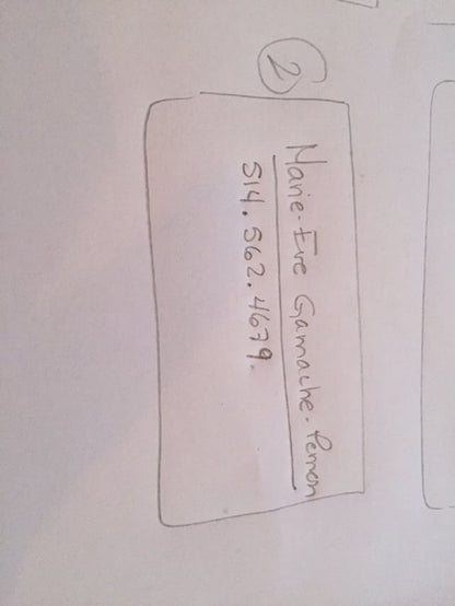 CMI- Carte d’affaire personnalisée recto-verso