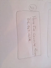 CMI- Carte d’affaire personnalisée recto-verso