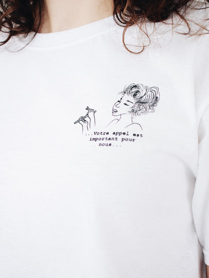 T-Shirt-Votre appel est important pour nous