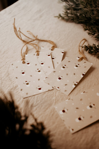 Gift Tags - Pack of 5 - Winter Snowmen by Natasha Prévost