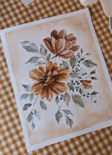 Bloom-aquarelle originale